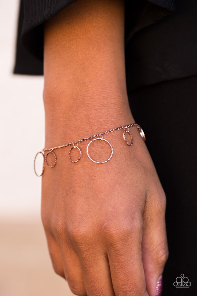 Paparazzi ♥ Street Shimmer - Copper ♥ Bracelet