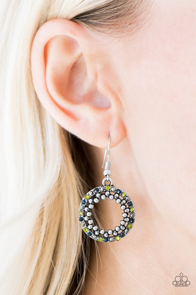 Paparazzi ♥ Light The Way - Multi ♥ Earrings