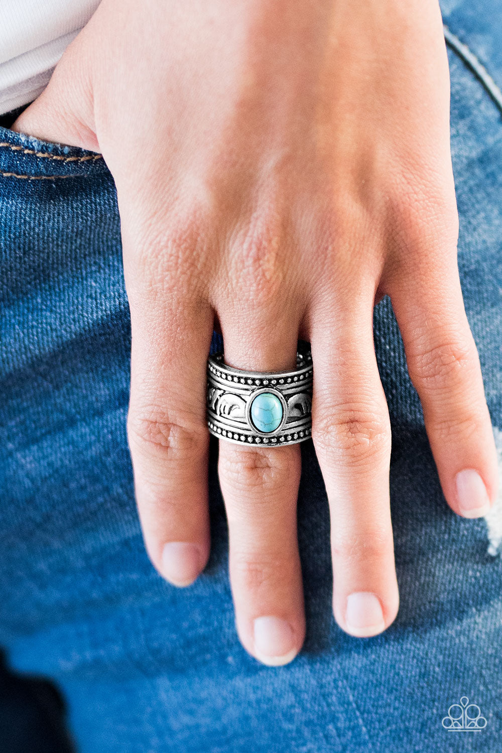 Paparazzi ♥ Island Princess - Blue ♥ Ring