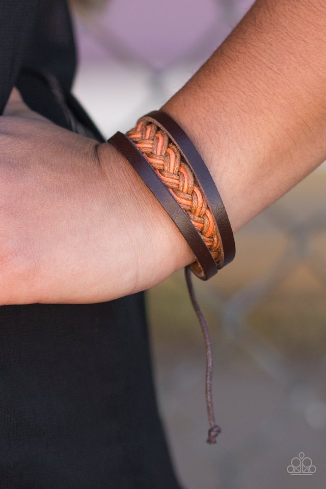 Paparazzi ♥ Wander Often - Orange ♥ Bracelet