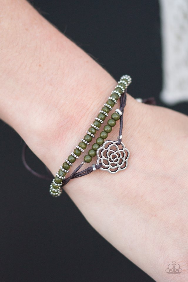 Paparazzi ♥ GROW All Out - Green ♥ Bracelet