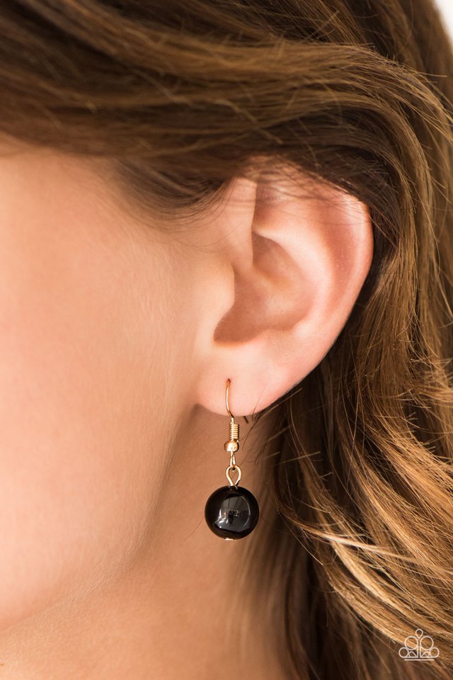 Paparazzi ♥ Wonderfully Colorful - Black ♥ Necklace