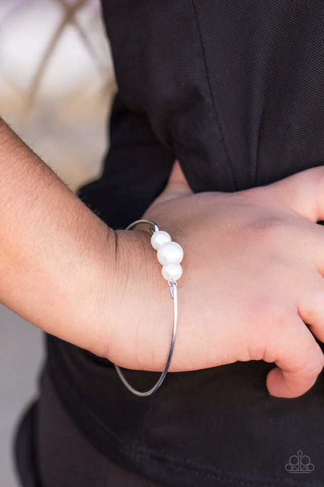 Paparazzi ♥ Industrial Innovation - White ♥ Bracelet