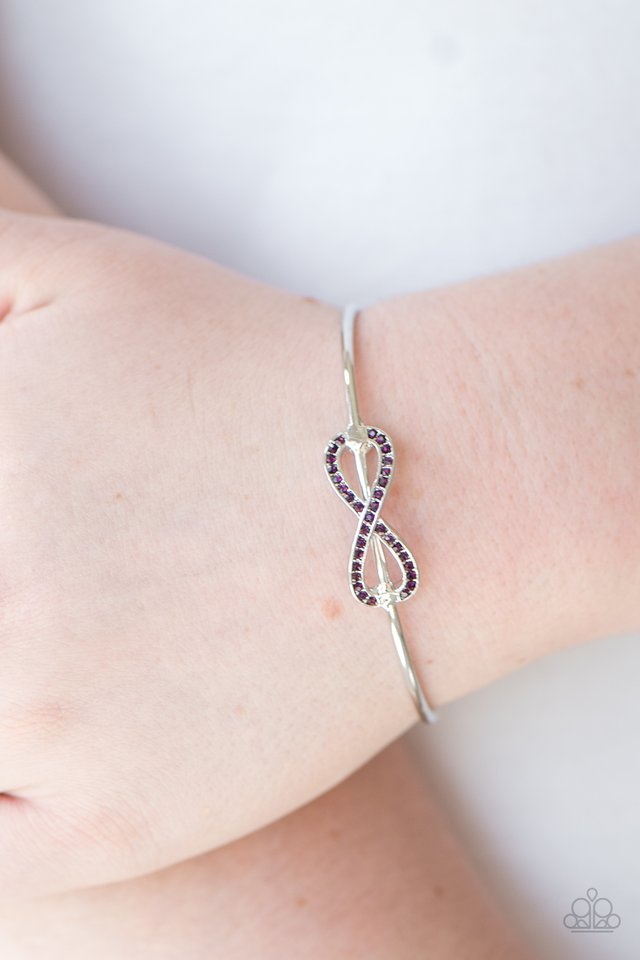 Paparazzi ♥ A Joy Forever - Purple ♥ Bracelet