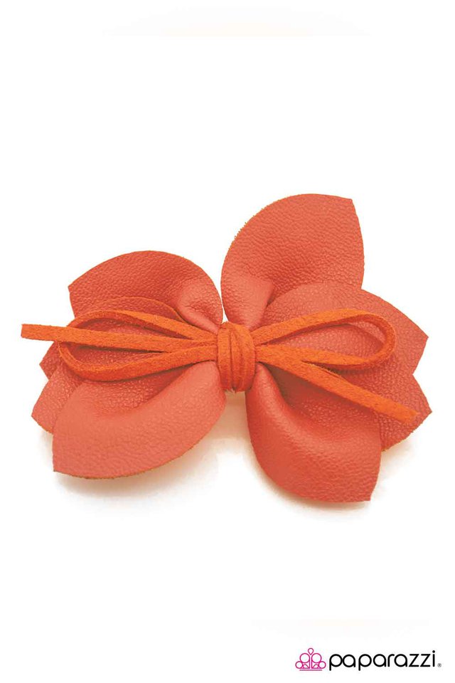 Paparazzi ♥ Leaps and Bounds - Orange ♥ Hair Clip