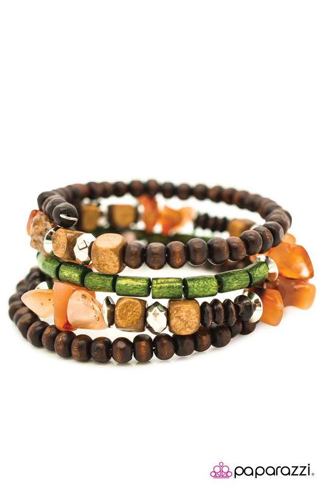 Paparazzi ♥ Spiraling Serenity - Multi ♥ Bracelet