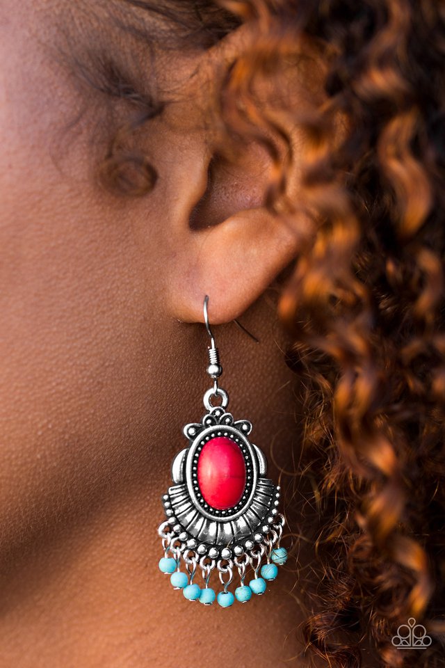 Paparazzi ♥ Incan Empress - Multi ♥ Earrings