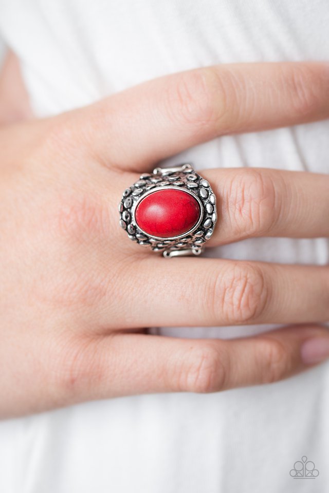 Paparazzi ♥ Jungle Glam - Red ♥ Ring