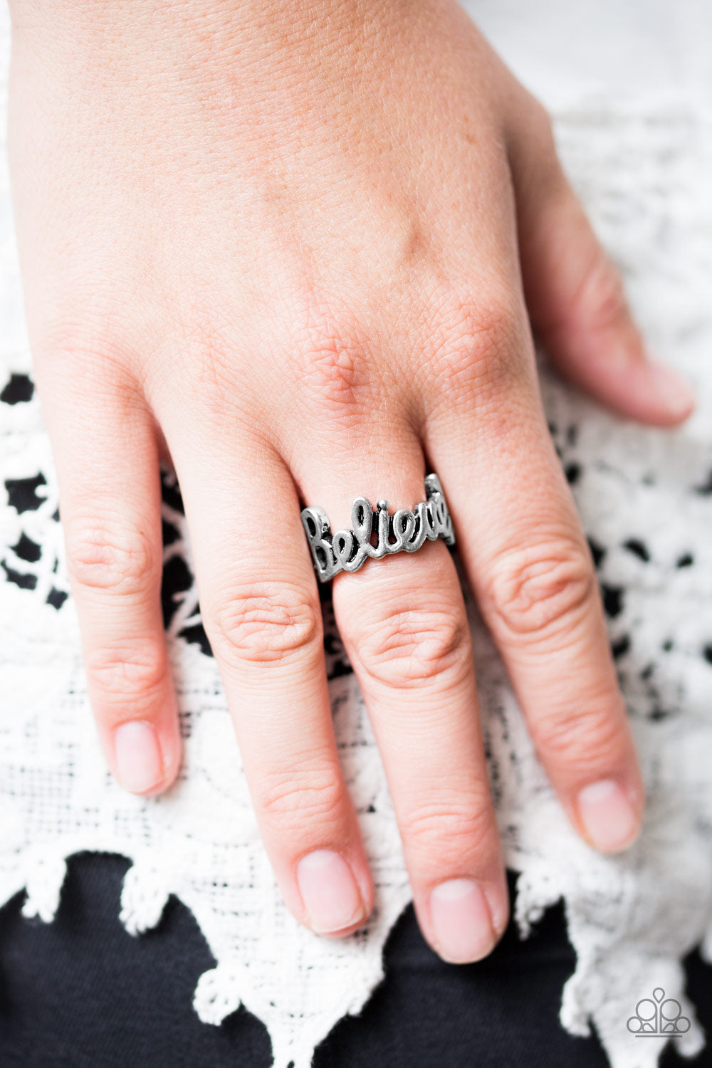 Paparazzi ♥ When You Believe - Silver ♥ Ring