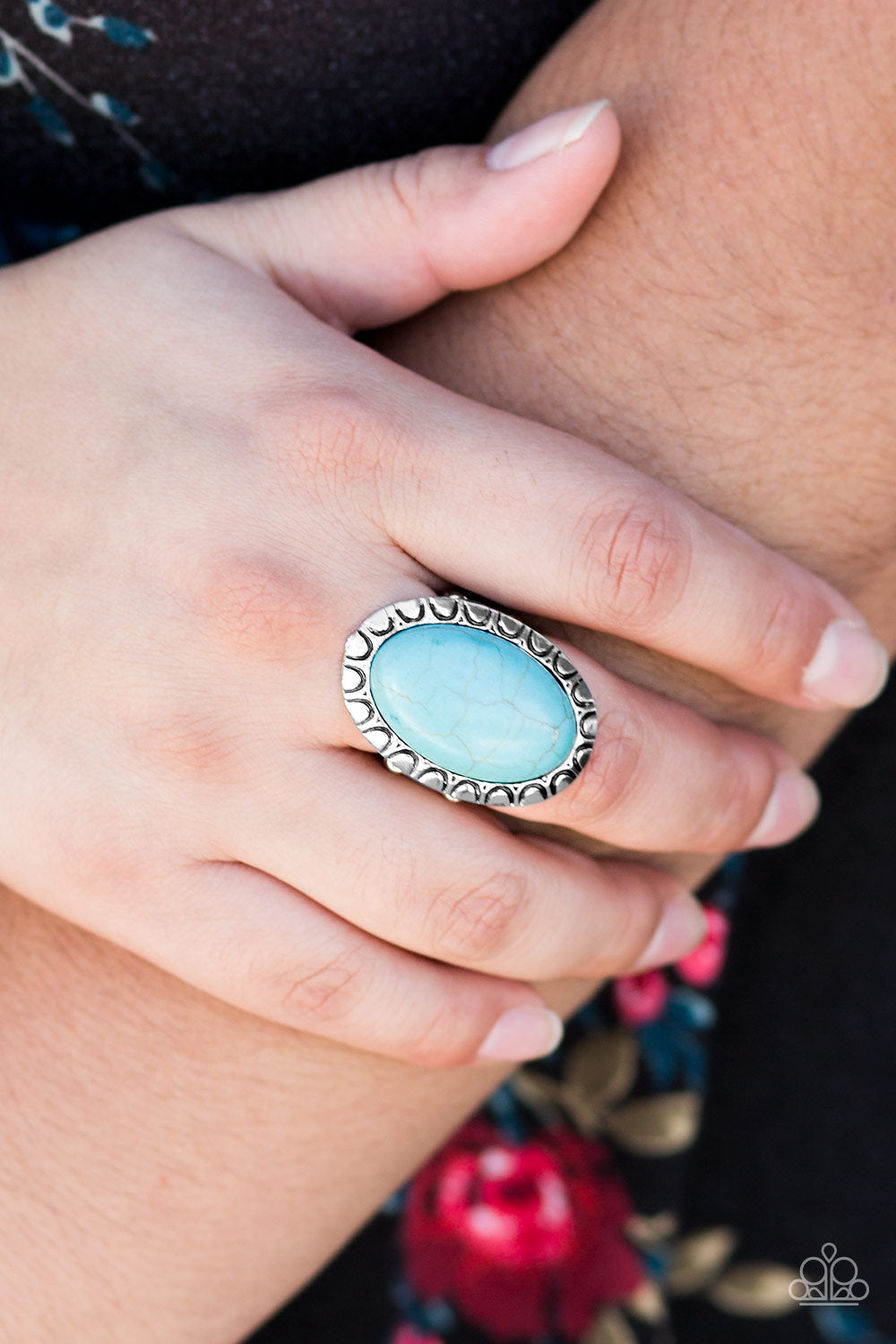 Paparazzi ♥ Colorado Springs - Blue ♥ Ring