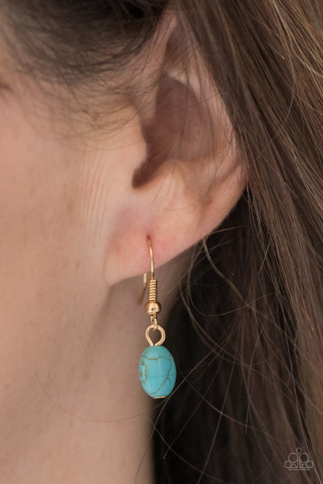 Paparazzi ♥ Canyon Cavalier - Gold ♥ Necklace