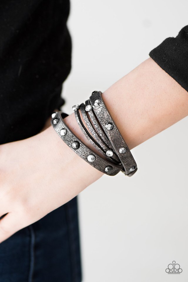 Paparazzi ♥ It Was The BEAST Of Times - Silver ♥ Bracelet