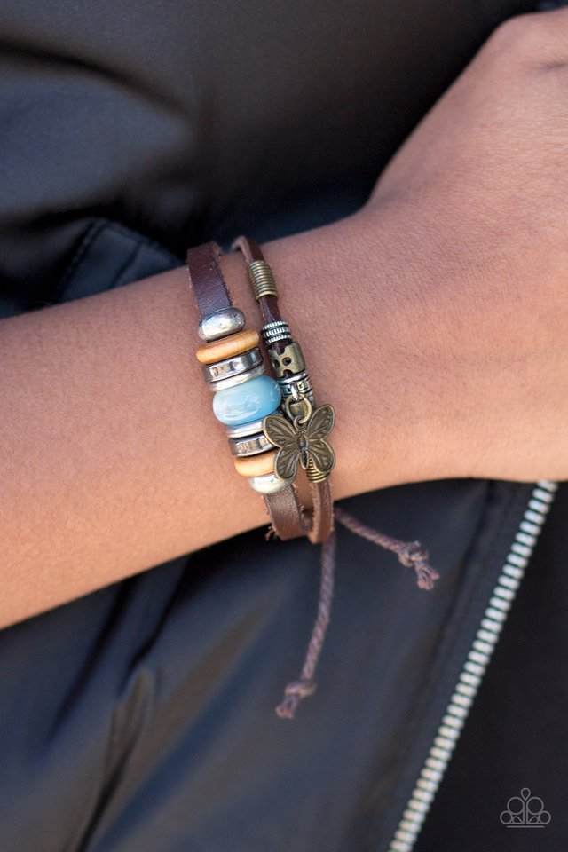 Paparazzi ♥ Butterfly Bonanza - Blue ♥ Bracelet