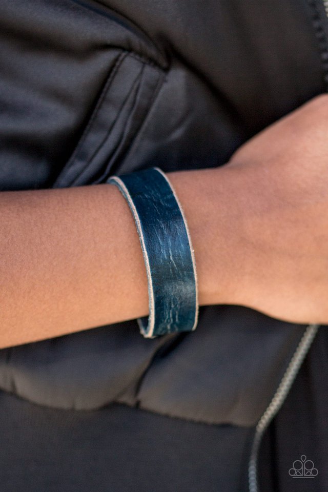 Paparazzi ♥ Go Hard Or Go Home - Blue ♥ Bracelet