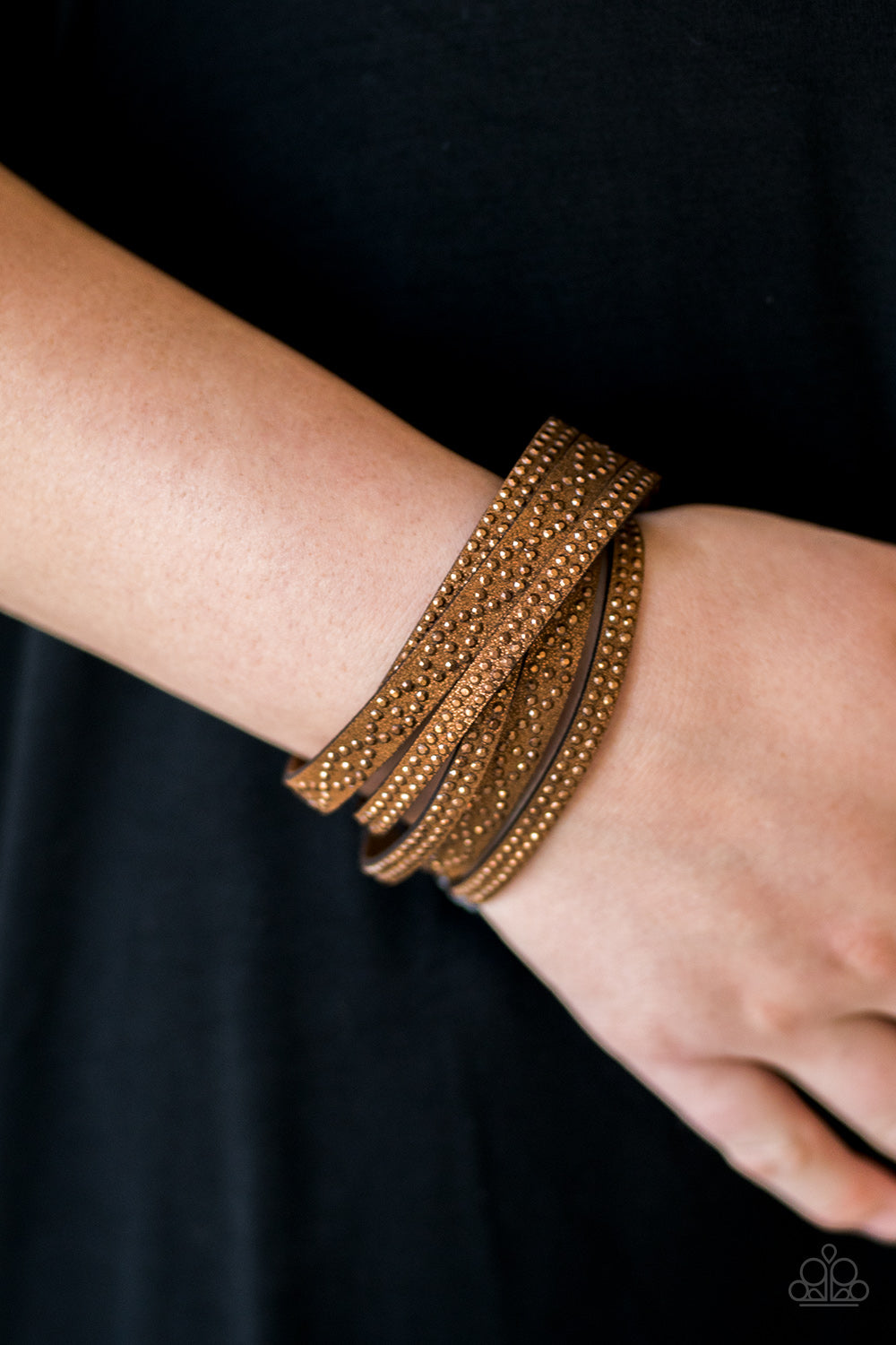 Paparazzi ♥ Sass and Sparkle - Copper ♥ Bracelet
