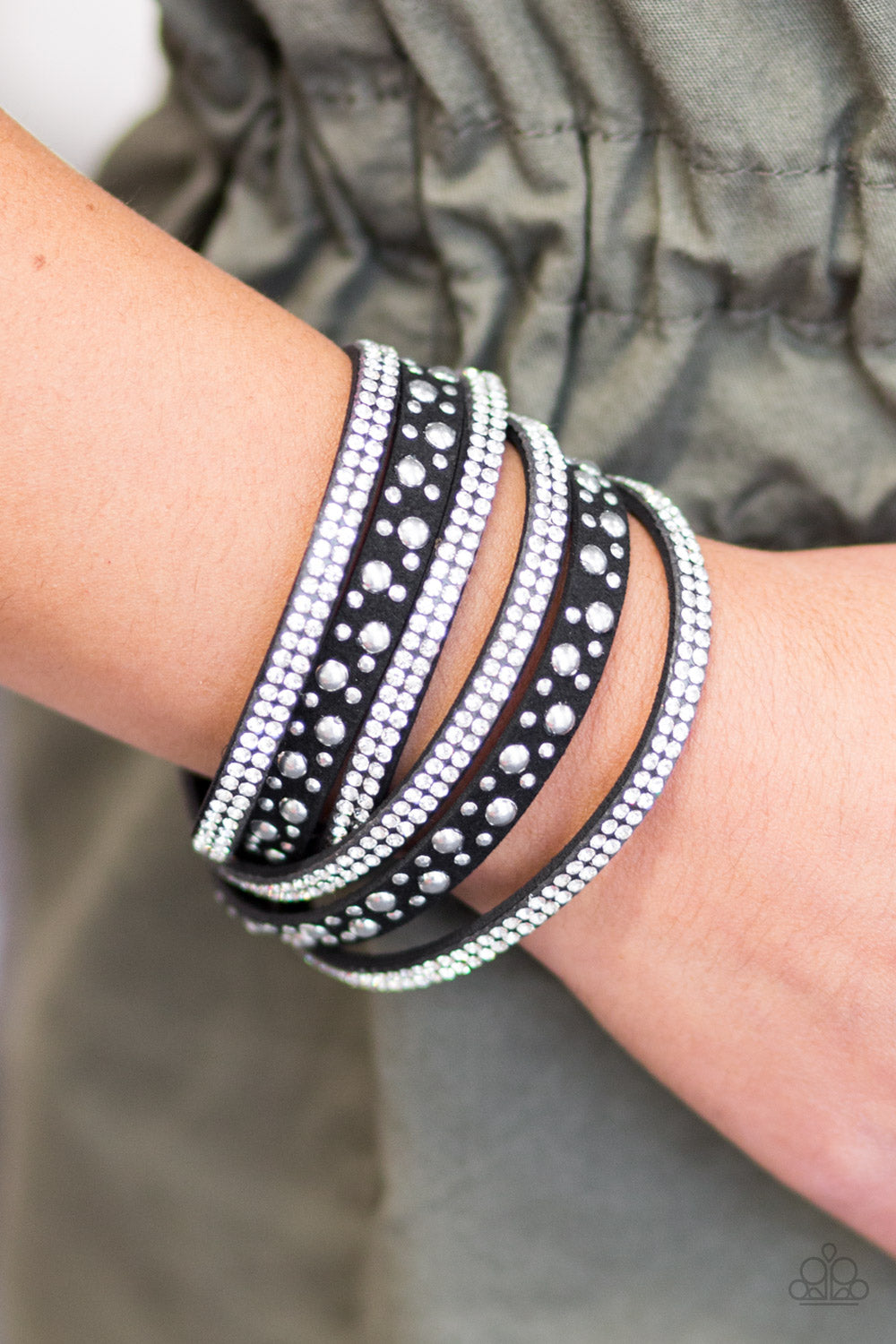 Paparazzi ♥ Limited Sparkle - Black ♥ Bracelet