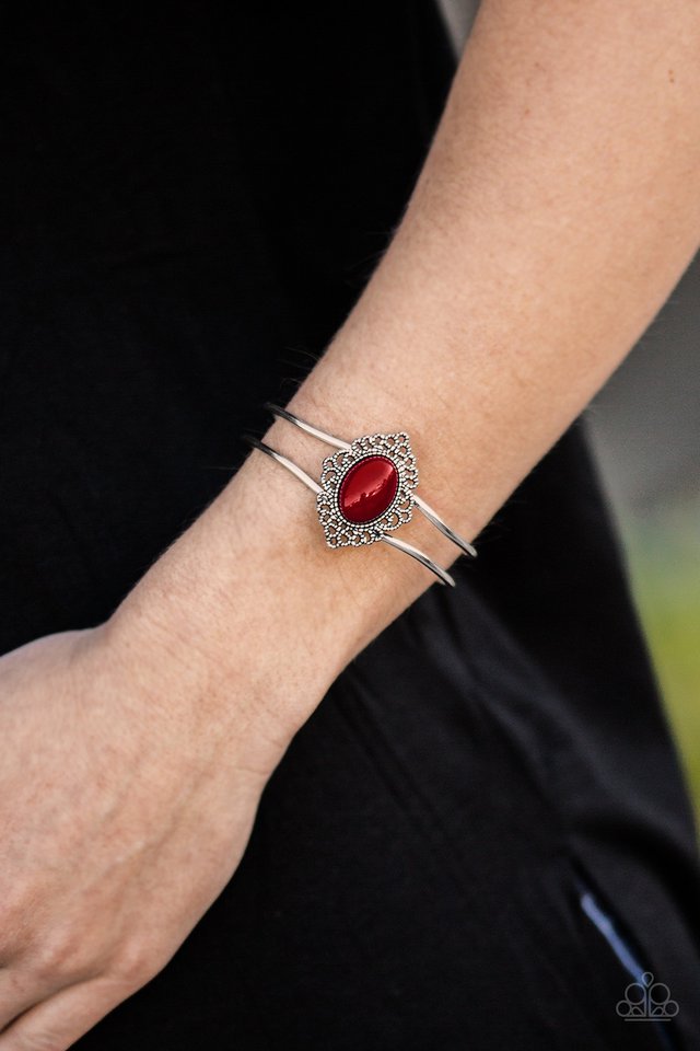 Paparazzi ♥ Royal Bohemian - Red ♥ Bracelet