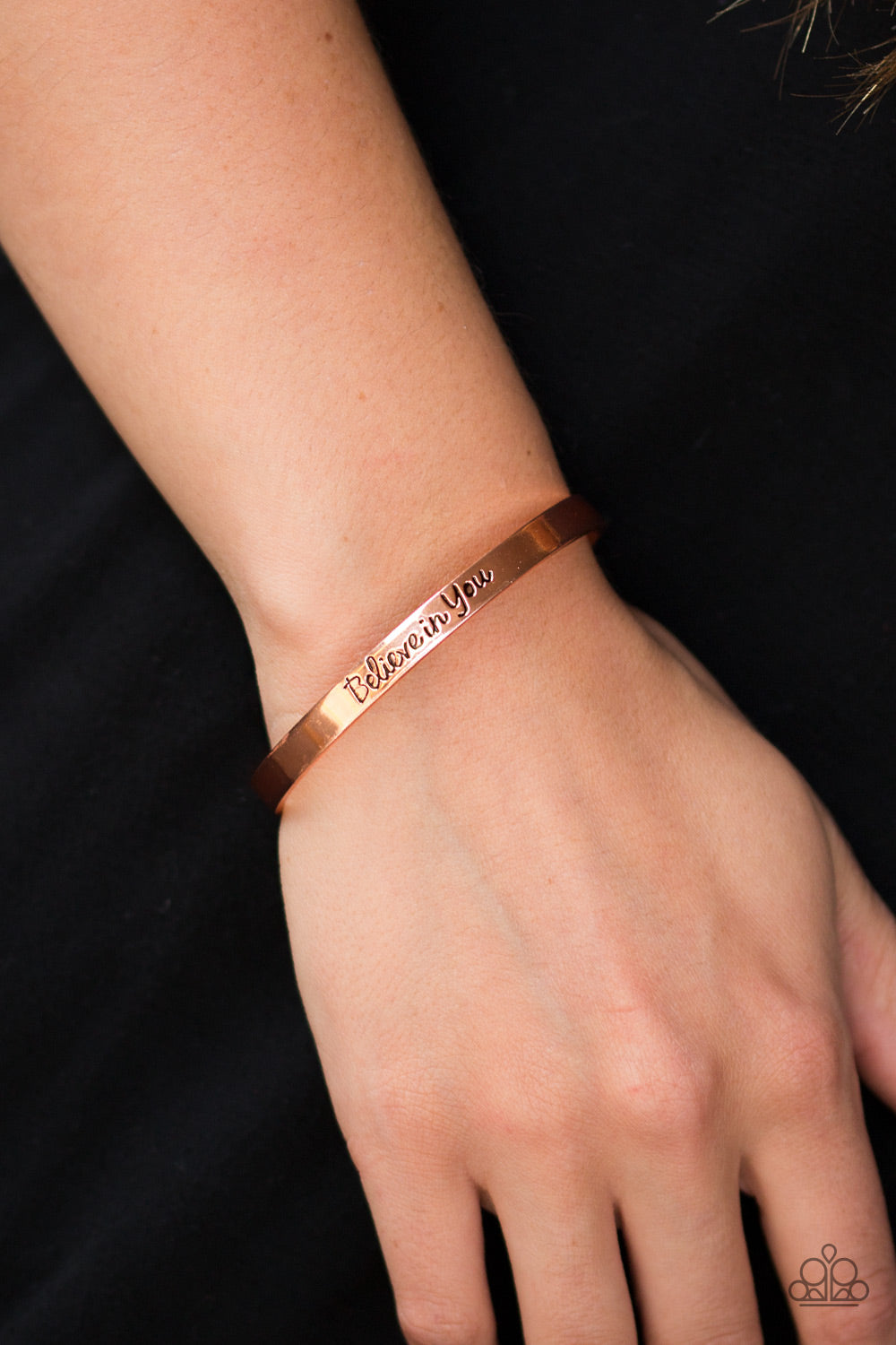 Paparazzi ♥ Always Believe - Copper ♥ Bracelet