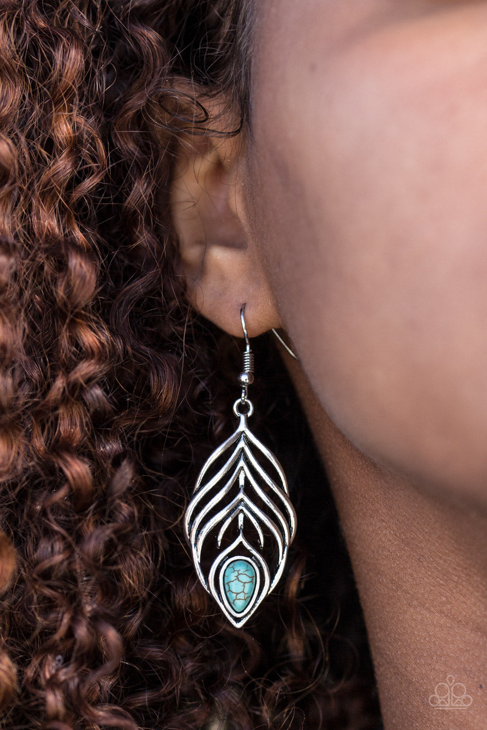 Paparazzi ♥ Bold Little Bird - Blue ♥ Earrings