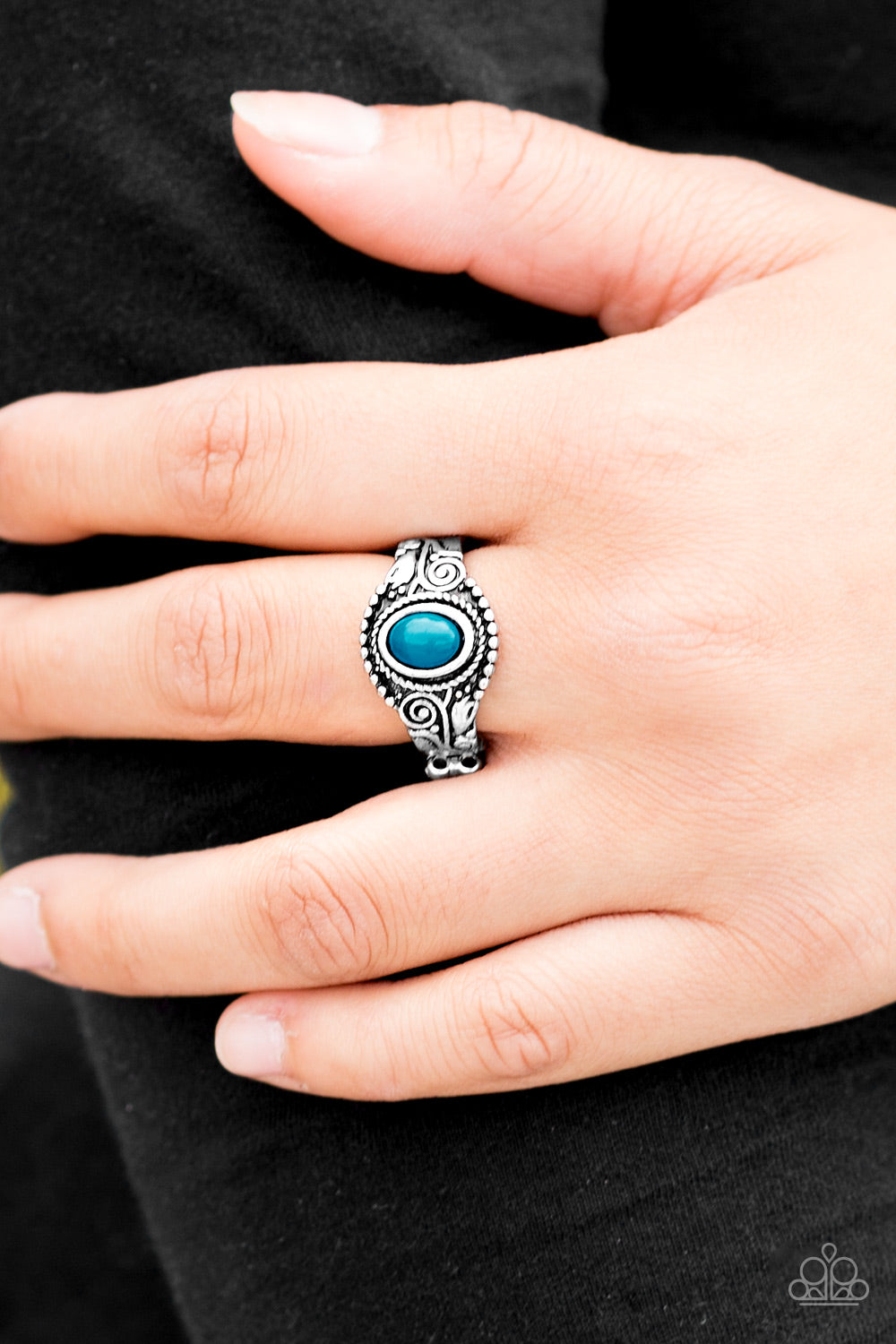 Paparazzi ♥ The Jungle LOOK - Blue ♥ Ring