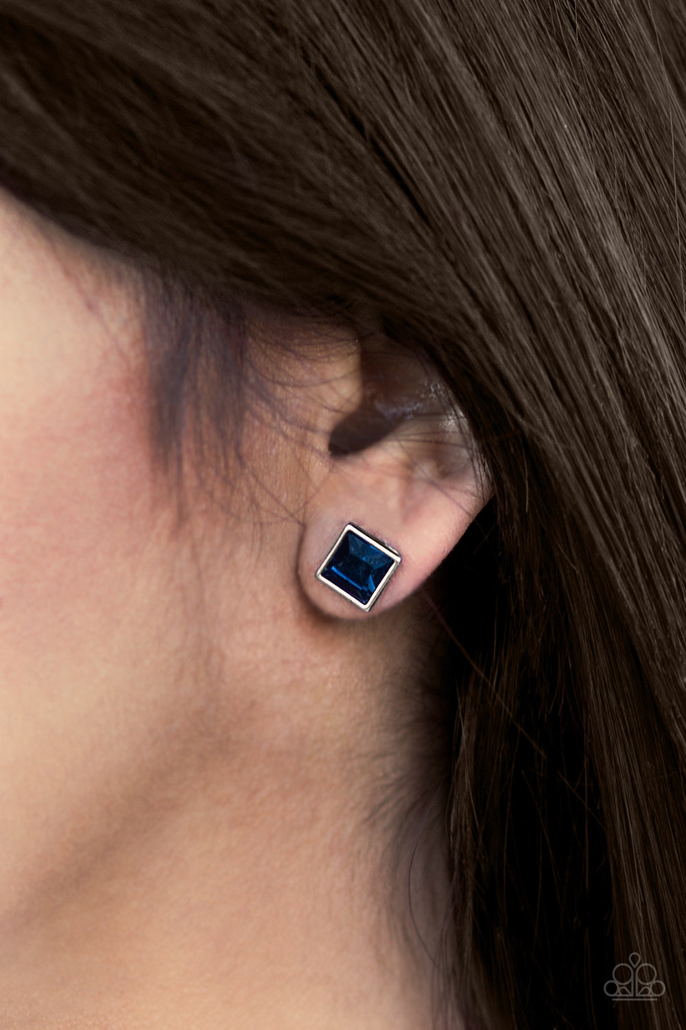 Paparazzi ♥ Princess Perfection - Blue Post ♥ Post Earrings