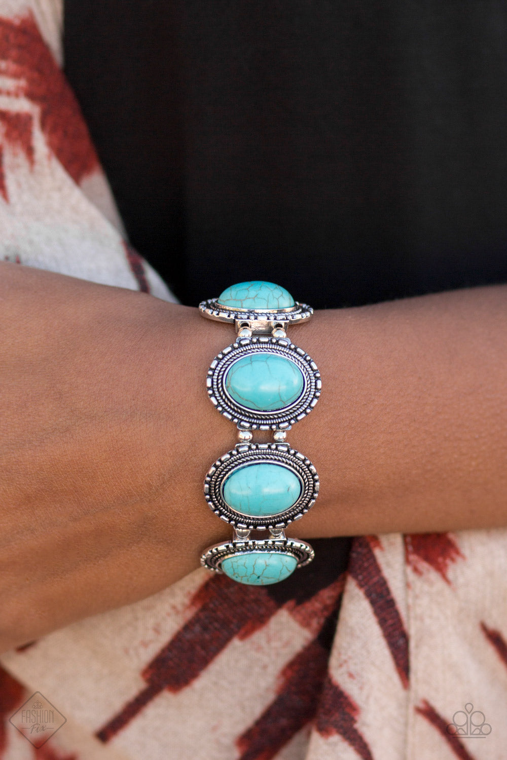 Paparazzi ♥ RANCH Out - Blue ♥ Bracelet