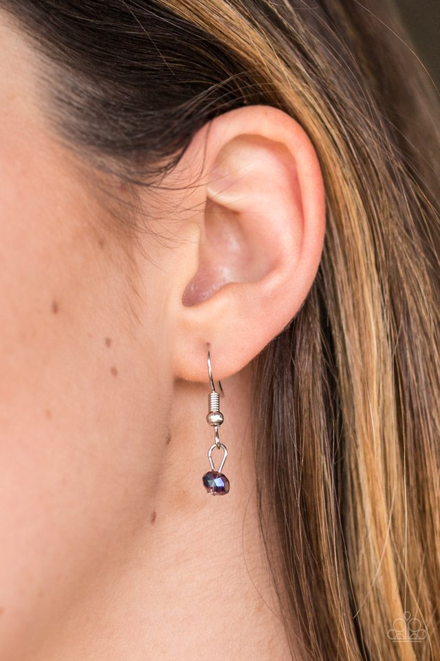 Paparazzi ♥ Rich With Glitz - Purple ♥ Necklace