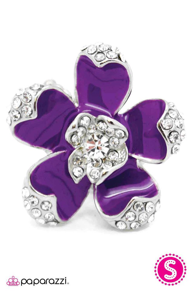 Paparazzi ♥ Blooming Elegance - Purple ♥ Ring