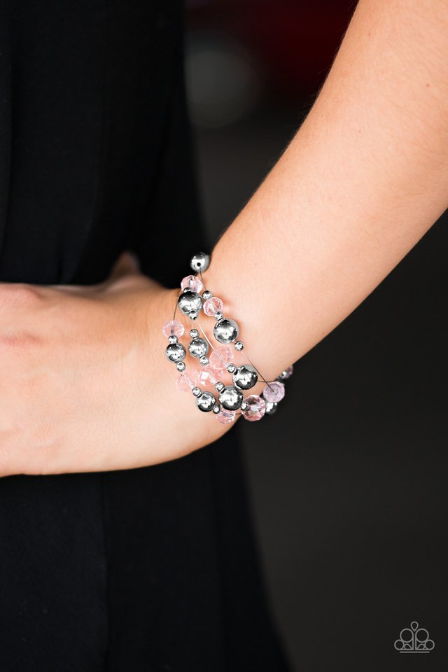 Paparazzi ♥ Sunset Beach - Pink ♥ Bracelet