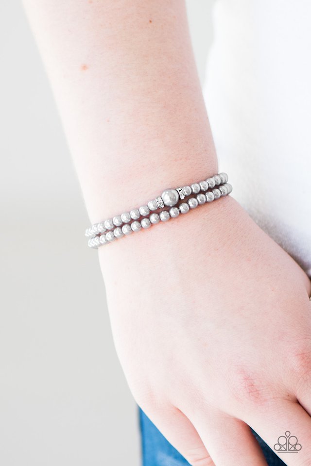 Paparazzi ♥ Cambridge Chic - Silver ♥ Bracelet