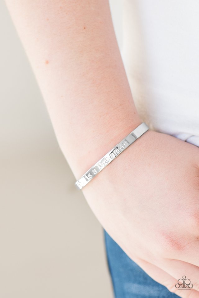 Paparazzi ♥ She Is A Dreamer - Silver ♥ Bracelet