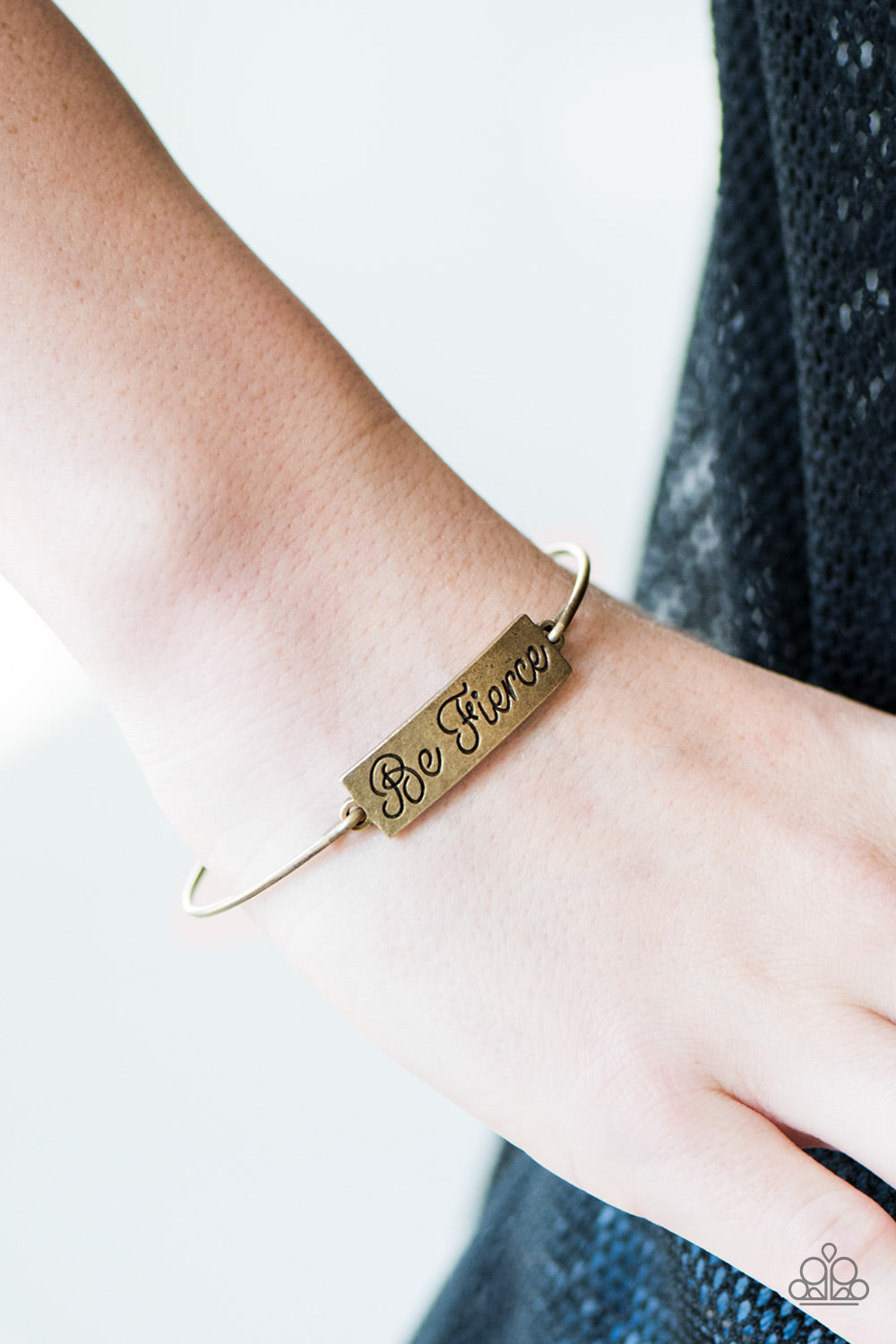 Paparazzi ♥ Be Fierce - Brass ♥ Bracelet