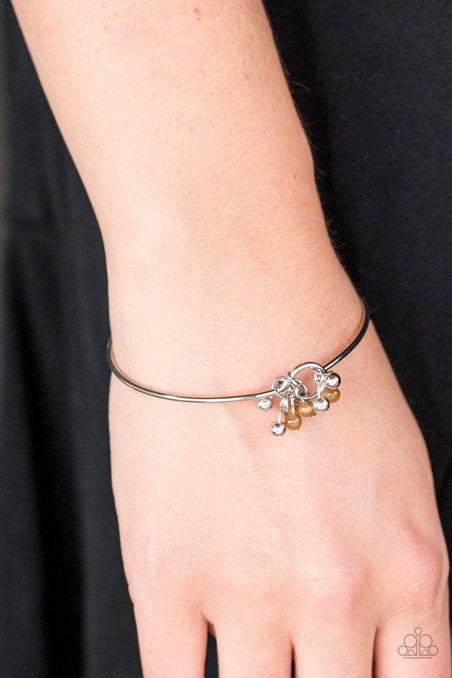Paparazzi ♥ Works Like A GLEAM - Brown ♥ Bracelet