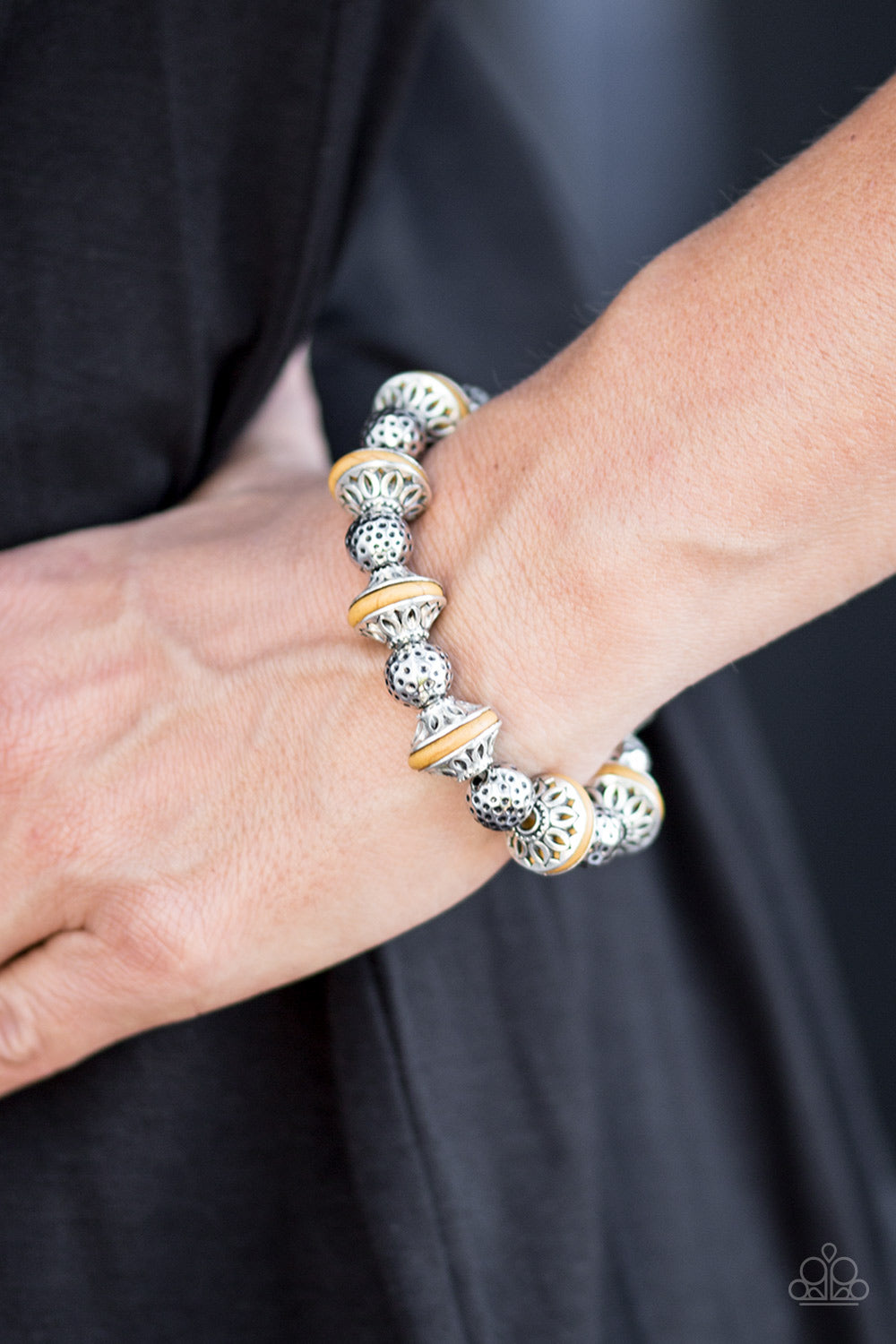 Paparazzi ♥ Eastern Enchantment - Yellow ♥ Bracelet