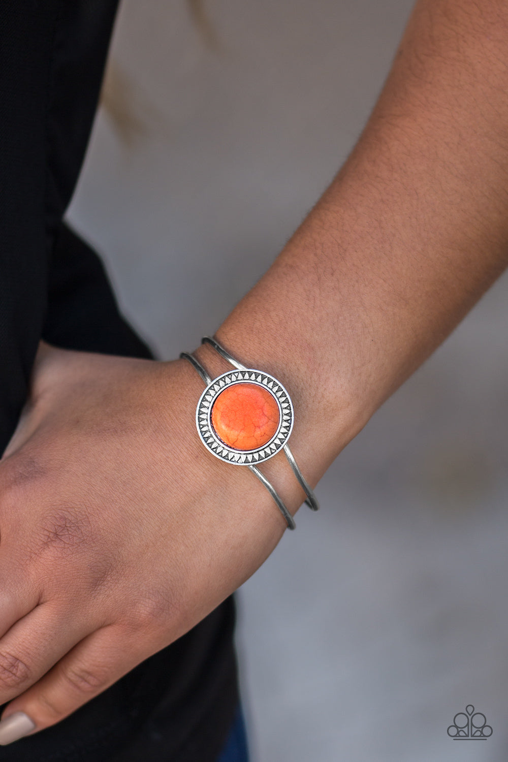 Paparazzi ♥ In DUNE With The Times - Orange ♥ Bracelet