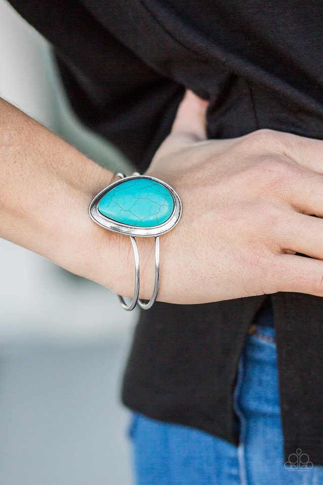 Paparazzi ♥ Mesa Falls - Blue ♥ Bracelet