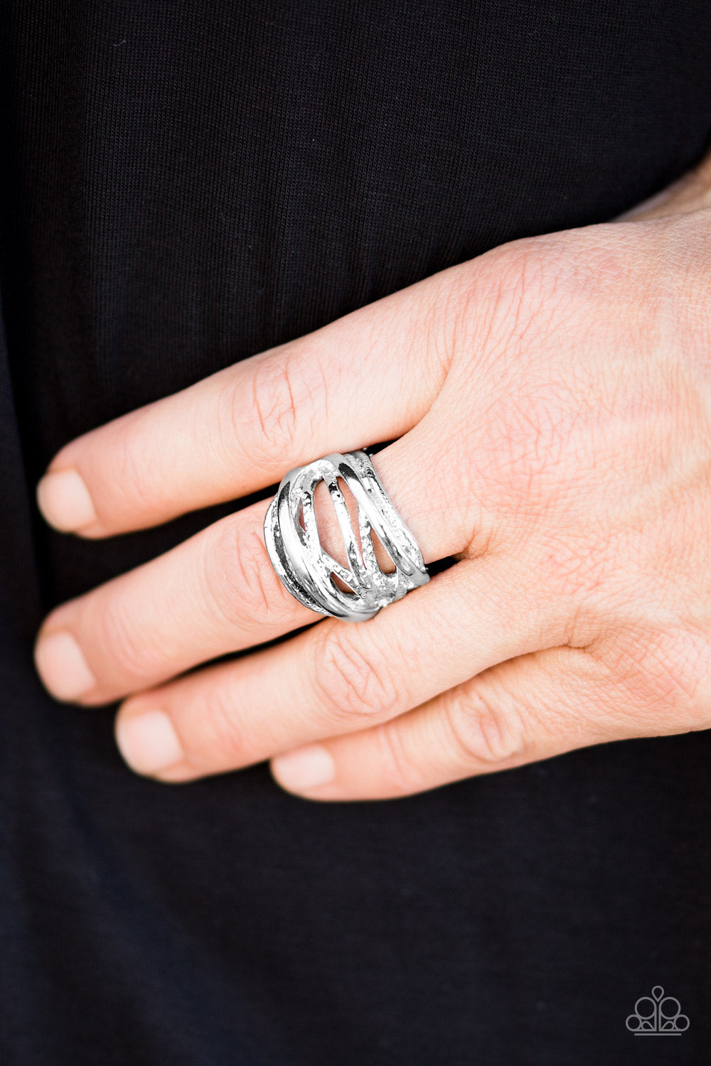 Paparazzi ♥ Industrial Empire - Silver ♥ Ring