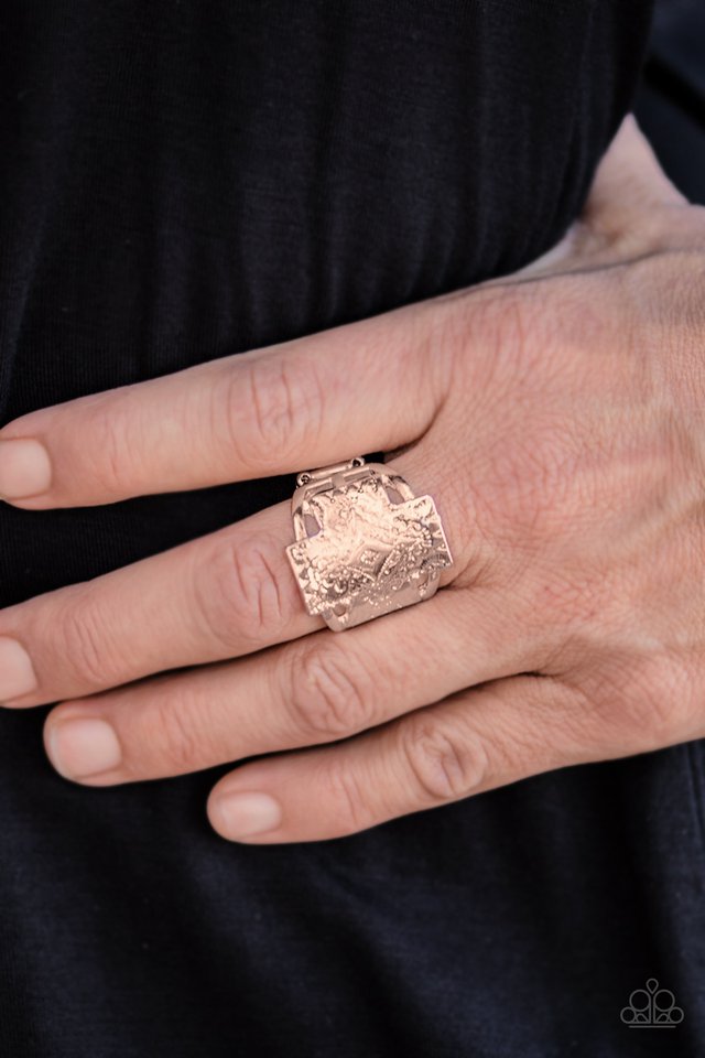 Paparazzi ♥ Southwest Shimmer - Rose Gold ♥ Ring
