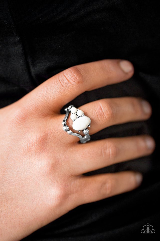 Paparazzi ♥ BEAD What You Want To BEAD - White ♥ Ring