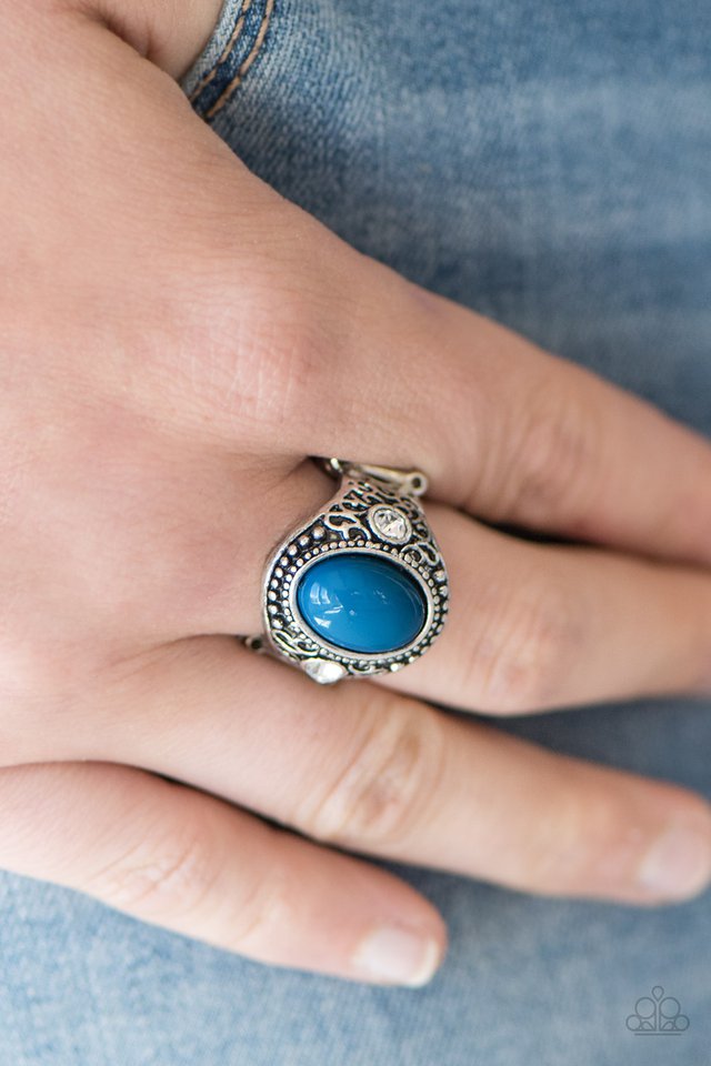 Paparazzi ♥ Beautifully Bali - Blue ♥ Ring