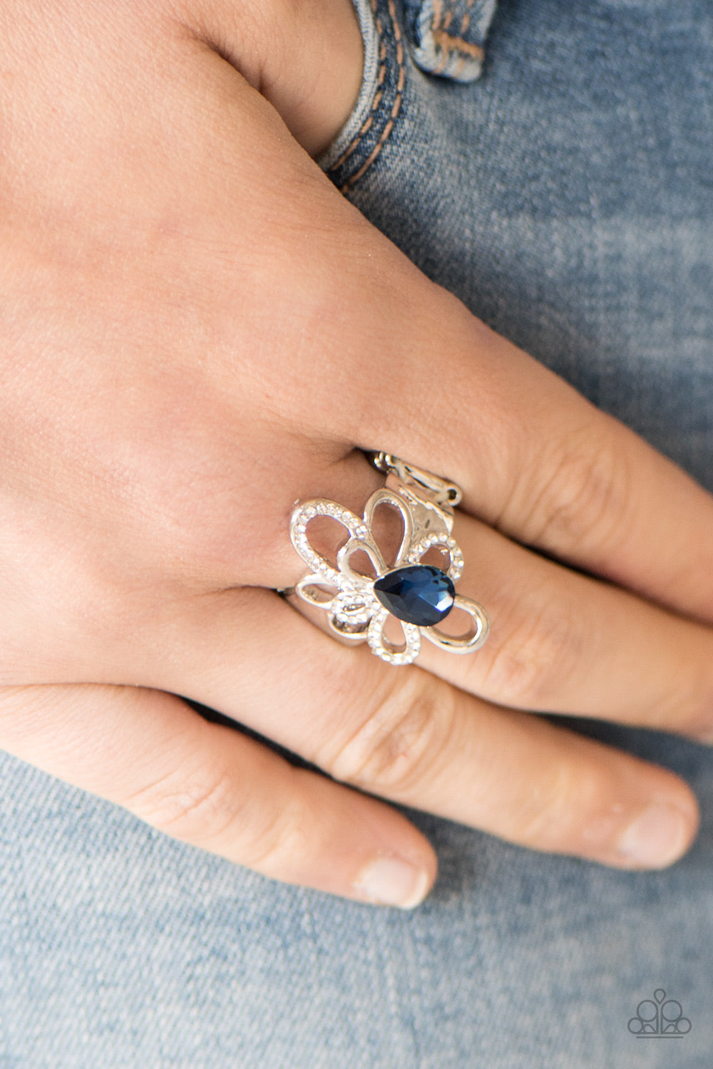 Paparazzi ♥ Fancy Finale - Blue ♥ Ring