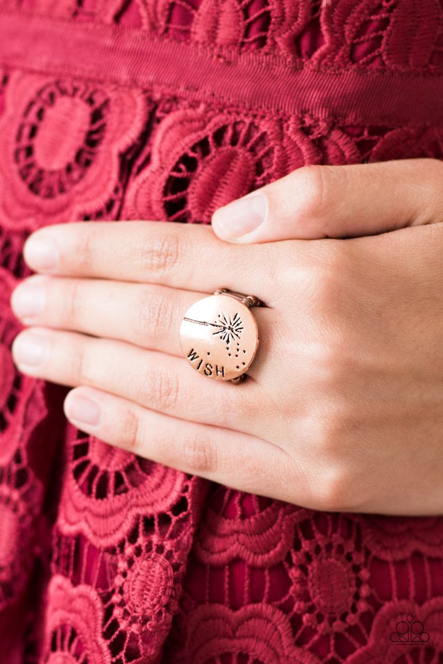 Paparazzi ♥ Never Stop Wishing - Copper ♥ Ring