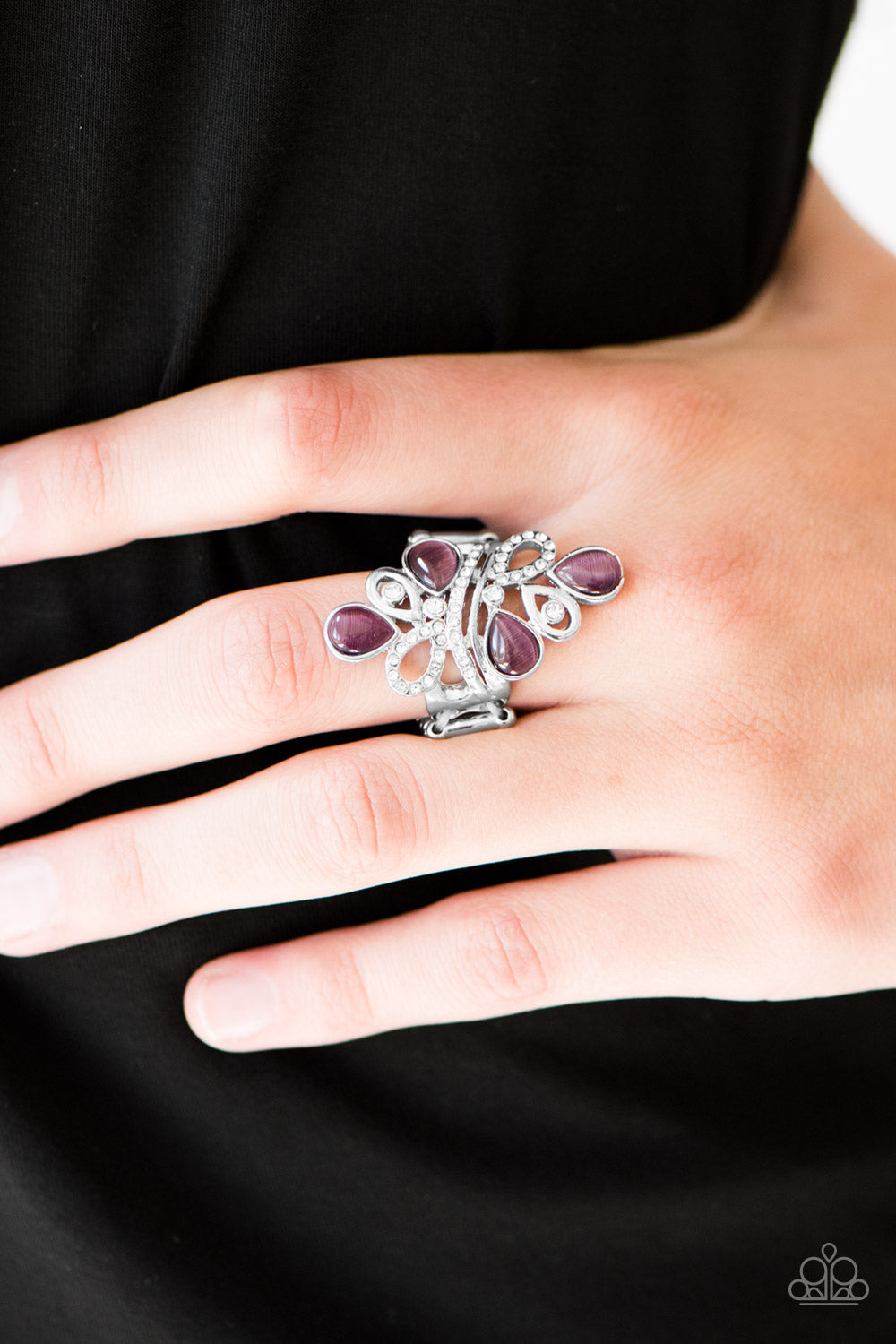 Paparazzi ♥ MOONBEAMING With Pride - Purple ♥ Ring