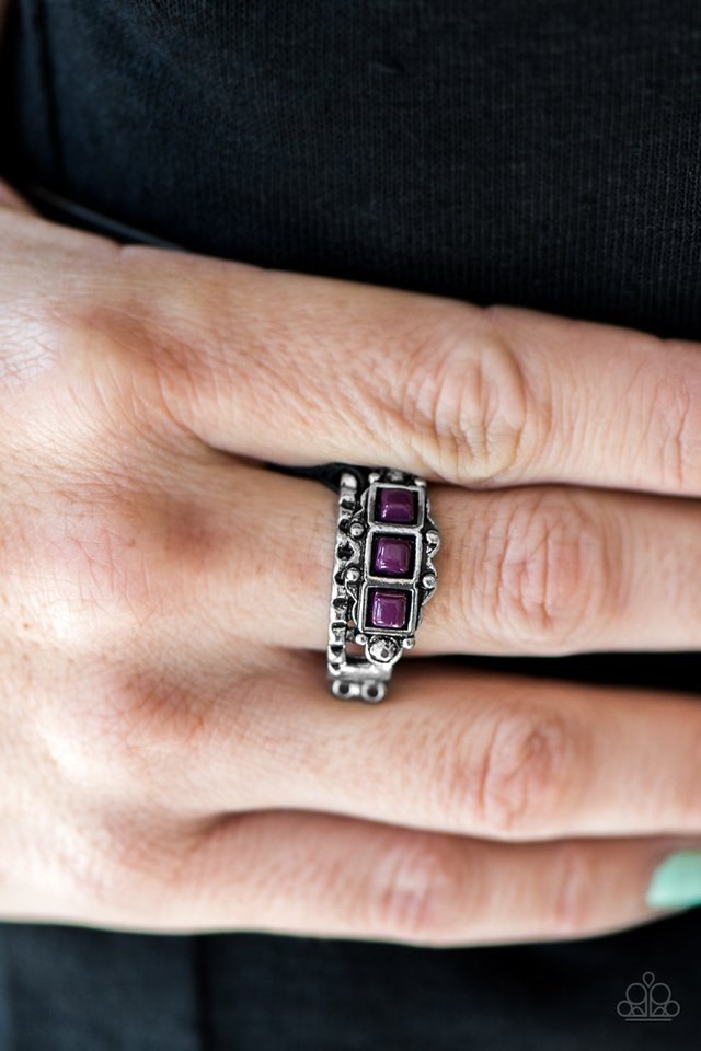 Paparazzi ♥ Color Me EMPRESSed! - Purple ♥ Ring