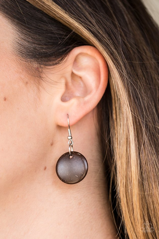 Paparazzi ♥ Living The Tropical Life - Brown ♥ Necklace