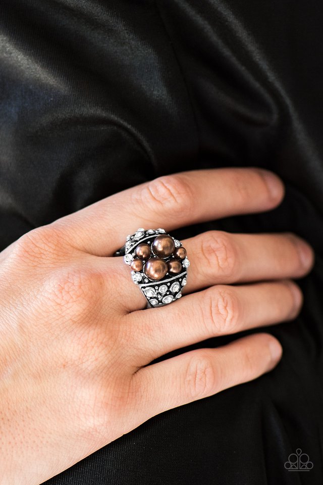 Paparazzi ♥ More Power To You! - Brown ♥ Ring