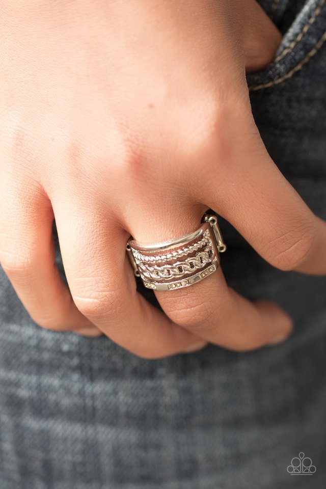 Paparazzi ♥ Mismatched Magnificence - Brown ♥ Ring