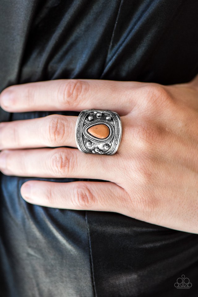 Paparazzi ♥ Sonoran Sands - Brown ♥ Ring
