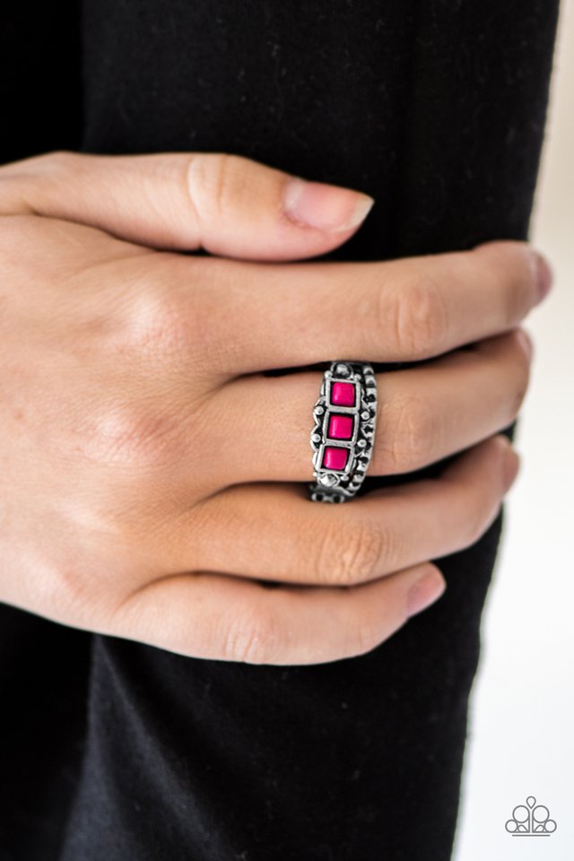 Paparazzi ♥ Color Me EMPRESSed! - Pink ♥ Ring