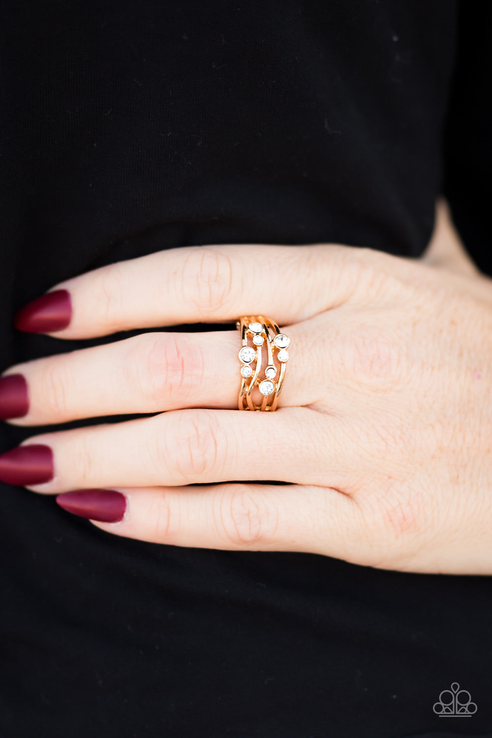 Paparazzi ♥ Welcome To GLEAMland - Gold ♥ Ring